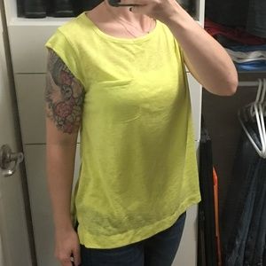 Loft Cap Sleeve Pocket Tee